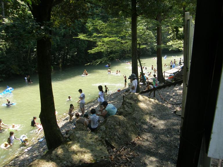 愛知県民の森で川遊び Tse Blog